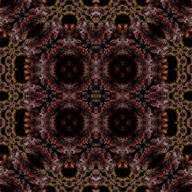 Kusursuz soyut desen. Kaleydoskop dokusu. Modern sanat modeli ve arkaplan