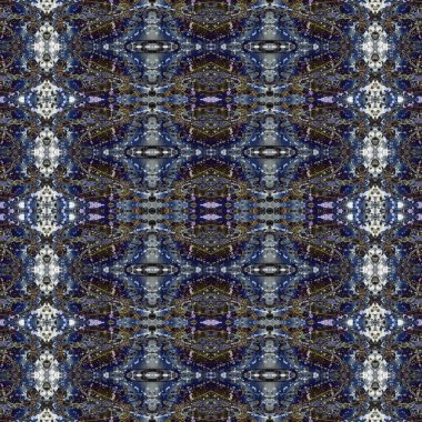 Kusursuz soyut desen. Kaleydoskop dokusu. Modern sanat modeli ve arkaplan