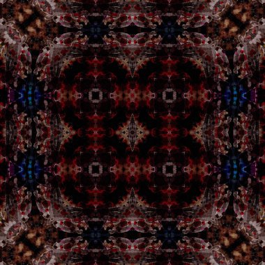 Kusursuz soyut desen. Kaleydoskop dokusu. Modern sanat modeli ve arkaplan