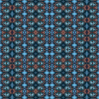 Kusursuz soyut desen. Kaleydoskop dokusu. Modern sanat modeli ve arkaplan