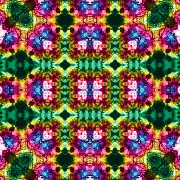 Kusursuz soyut desen. Kaleydoskop dokusu. Modern sanat modeli ve arkaplan