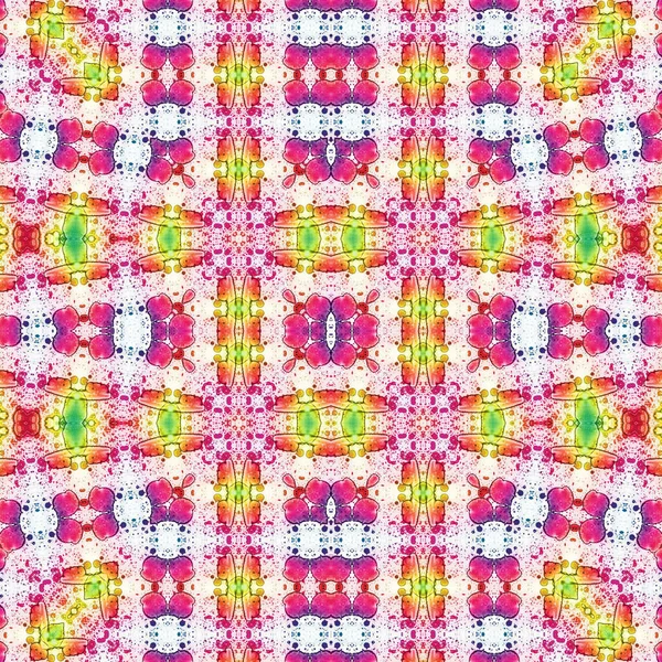 Kusursuz soyut desen. Kaleydoskop dokusu. Modern sanat modeli ve arkaplan