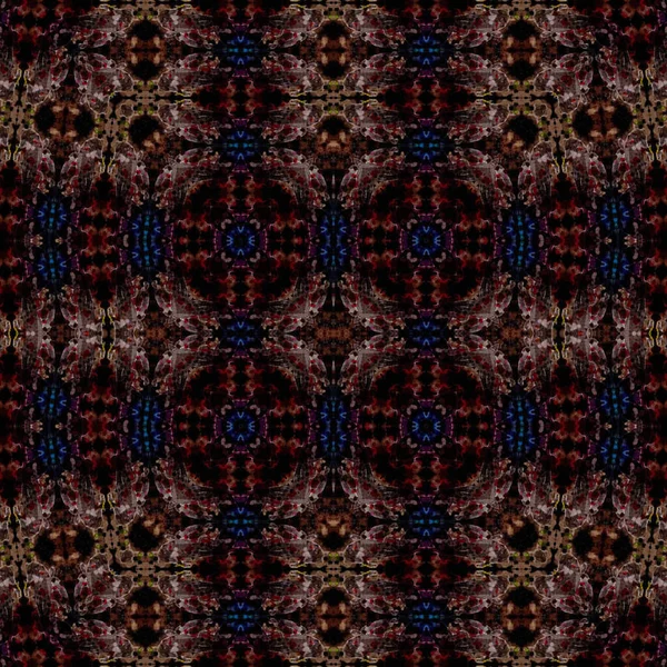 Kusursuz soyut desen. Kaleydoskop dokusu. Modern sanat modeli ve arkaplan