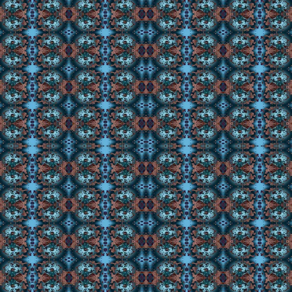 Kusursuz soyut desen. Kaleydoskop dokusu. Modern sanat modeli ve arkaplan