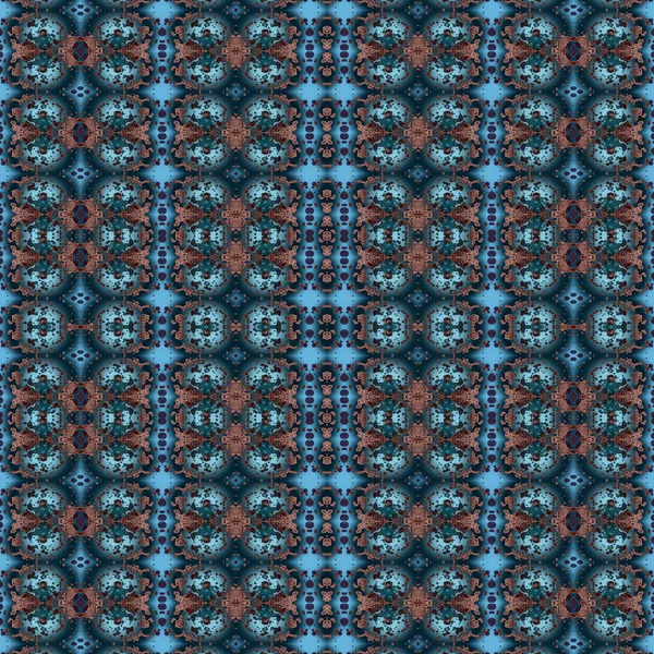 Kusursuz soyut desen. Kaleydoskop dokusu. Modern sanat modeli ve arkaplan