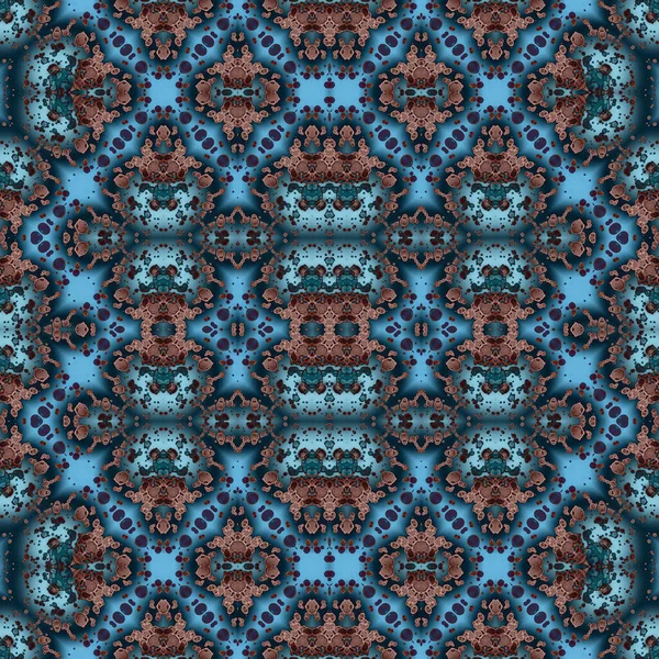 Kusursuz soyut desen. Kaleydoskop dokusu. Modern sanat modeli ve arkaplan