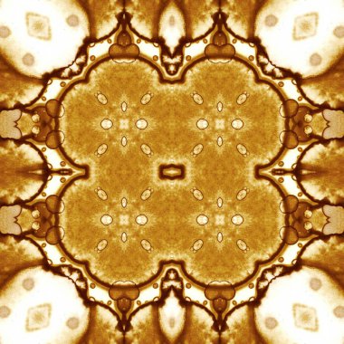 Kusursuz soyut desen. Kaleydoskop dokusu. Modern sanat modeli ve arkaplan