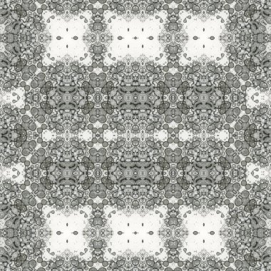 Kusursuz soyut desen. Kaleydoskop dokusu. Modern sanat modeli ve arkaplan