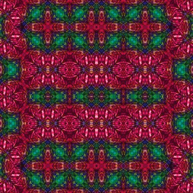 Kusursuz soyut desen. Kaleydoskop dokusu. Modern sanat modeli ve arkaplan