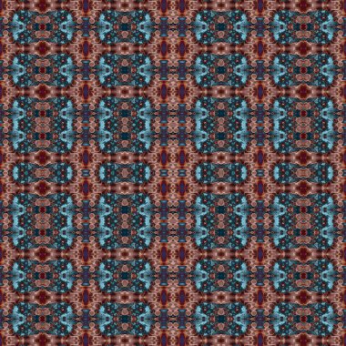 Kusursuz soyut desen. Kaleydoskop dokusu. Modern sanat modeli ve arkaplan