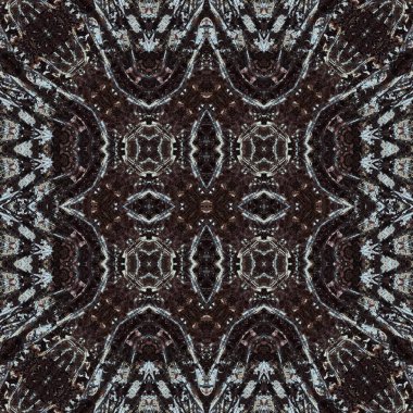 Kusursuz soyut desen. Kaleydoskop dokusu. Modern sanat modeli ve arkaplan