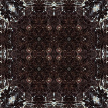 Kusursuz soyut desen. Kaleydoskop dokusu. Modern sanat modeli ve arkaplan