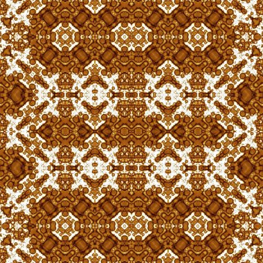 Kusursuz soyut desen. Kaleydoskop dokusu. Modern sanat modeli ve arkaplan