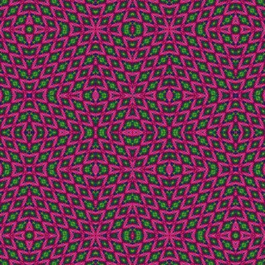 Kusursuz soyut desen. Kaleydoskop dokusu. Modern sanat modeli ve arkaplan