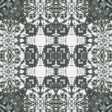 Kusursuz soyut desen. Kaleydoskop dokusu. Modern sanat modeli ve arkaplan