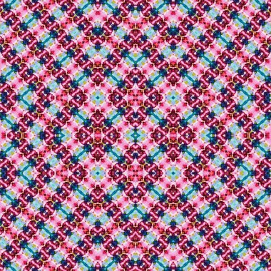 Kusursuz soyut desen. Kaleydoskop dokusu. Modern sanat modeli ve arkaplan