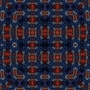 Kusursuz soyut desen. Kaleydoskop dokusu. Modern sanat modeli ve arkaplan