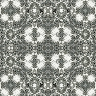 Kusursuz soyut desen. Kaleydoskop dokusu. Modern sanat modeli ve arkaplan