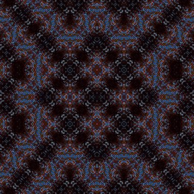 Kusursuz soyut desen. Kaleydoskop dokusu. Modern sanat modeli ve arkaplan