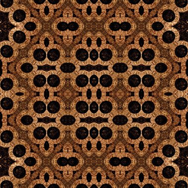 Kusursuz soyut desen. Kaleydoskop dokusu. Modern sanat modeli ve arkaplan