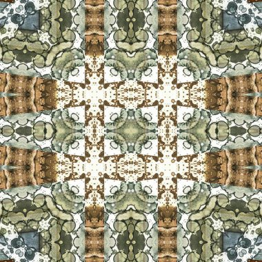 Kusursuz soyut desen. Kaleydoskop dokusu. Modern sanat modeli ve arkaplan