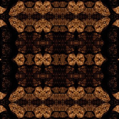 Kusursuz soyut desen. Kaleydoskop dokusu. Modern sanat modeli ve arkaplan