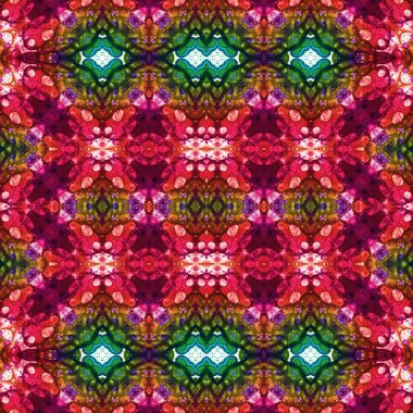 Kusursuz soyut desen. Kaleydoskop dokusu. Modern sanat modeli ve arkaplan