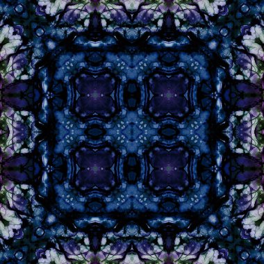 Kusursuz soyut desen. Kaleydoskop dokusu. Modern sanat modeli ve arkaplan