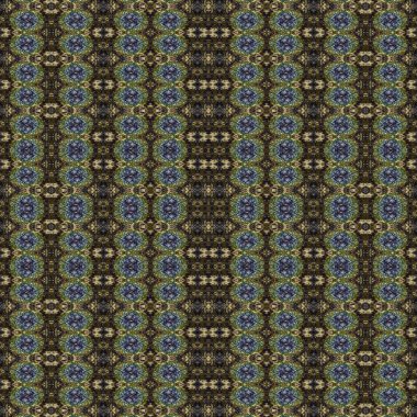 Kusursuz soyut desen. Kaleydoskop dokusu. Modern sanat modeli ve arkaplan