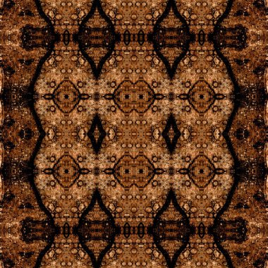 Kusursuz soyut desen. Kaleydoskop dokusu. Modern sanat modeli ve arkaplan