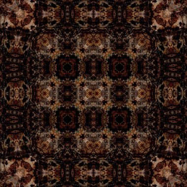 Kusursuz soyut desen. Kaleydoskop dokusu. Modern sanat modeli ve arkaplan