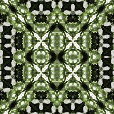 Kusursuz soyut desen. Kaleydoskop dokusu. Modern sanat modeli ve arkaplan