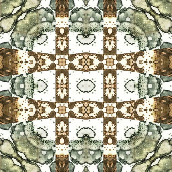 Kusursuz soyut desen. Kaleydoskop dokusu. Modern sanat modeli ve arkaplan