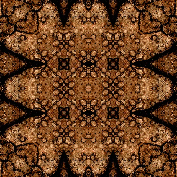 Kusursuz soyut desen. Kaleydoskop dokusu. Modern sanat modeli ve arkaplan