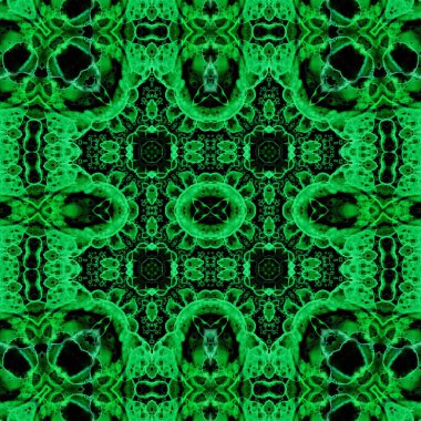 Kusursuz soyut desen. Kaleydoskop dokusu. Modern sanat modeli ve arkaplan