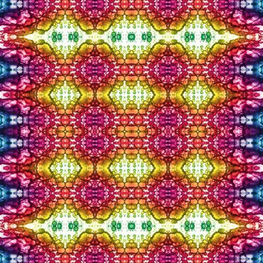 Kusursuz soyut desen. Kaleydoskop dokusu. Modern sanat modeli ve arkaplan