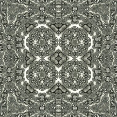 Kusursuz soyut desen. Kaleydoskop dokusu. Modern sanat modeli ve arkaplan