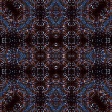 Kusursuz soyut desen. Kaleydoskop dokusu. Modern sanat modeli ve arkaplan