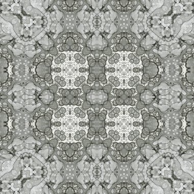 Kusursuz soyut desen. Kaleydoskop dokusu. Modern sanat modeli ve arkaplan