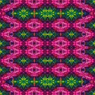 Kusursuz soyut desen. Kaleydoskop dokusu. Modern sanat modeli ve arkaplan