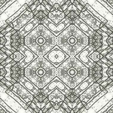 Kusursuz soyut desen. Kaleydoskop dokusu. Modern sanat modeli ve arkaplan