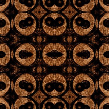 Kusursuz soyut desen. Kaleydoskop dokusu. Modern sanat modeli ve arkaplan