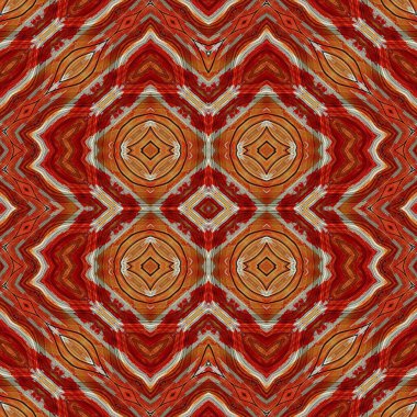 Kusursuz soyut desen. Kaleydoskop dokusu. Modern sanat modeli ve arkaplan