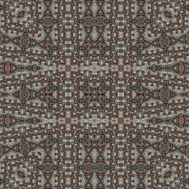 Kusursuz soyut desen. Kaleydoskop dokusu. Modern sanat modeli ve arkaplan