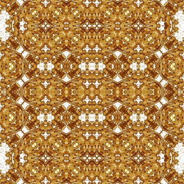 Kusursuz soyut desen. Kaleydoskop dokusu. Modern sanat modeli ve arkaplan