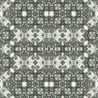 Kusursuz soyut desen. Kaleydoskop dokusu. Modern sanat modeli ve arkaplan