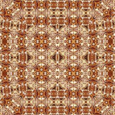 Kusursuz soyut desen. Kaleydoskop dokusu. Modern sanat modeli ve arkaplan