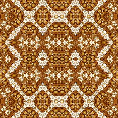 Kusursuz soyut desen. Kaleydoskop dokusu. Modern sanat modeli ve arkaplan