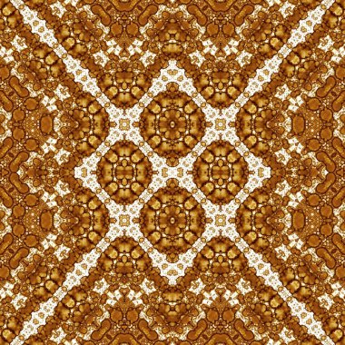 Kusursuz soyut desen. Kaleydoskop dokusu. Modern sanat modeli ve arkaplan