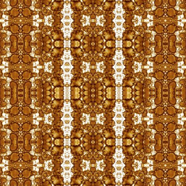 Kusursuz soyut desen. Kaleydoskop dokusu. Modern sanat modeli ve arkaplan